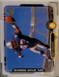 Robert Edwards #16 Football Cards 1998 Upper Deck