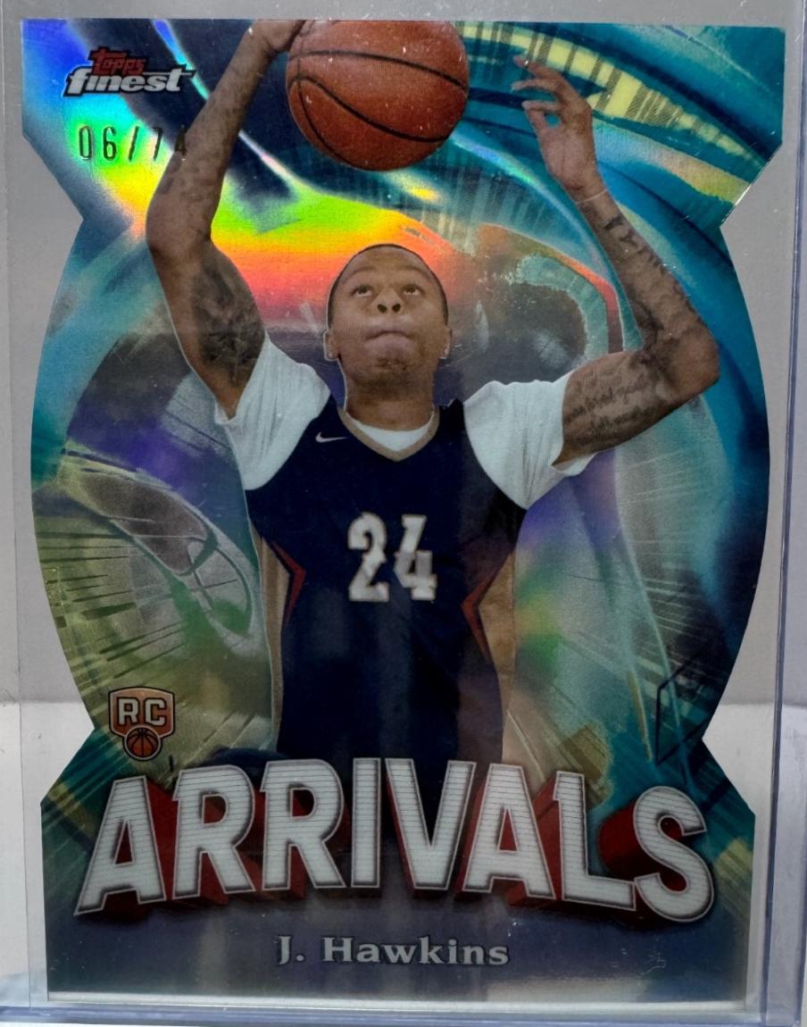 Jordan Hawkins [Die-Cut Refractor] #A-16