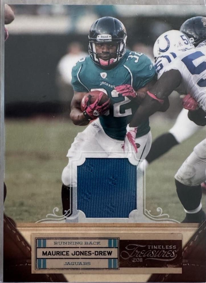 Maurice Jones-Drew #66 2011 Panini Timeless Treasures Jersey Football