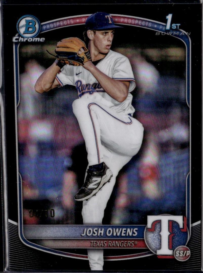 Josh Owens [Black Refractor] #BDC-119