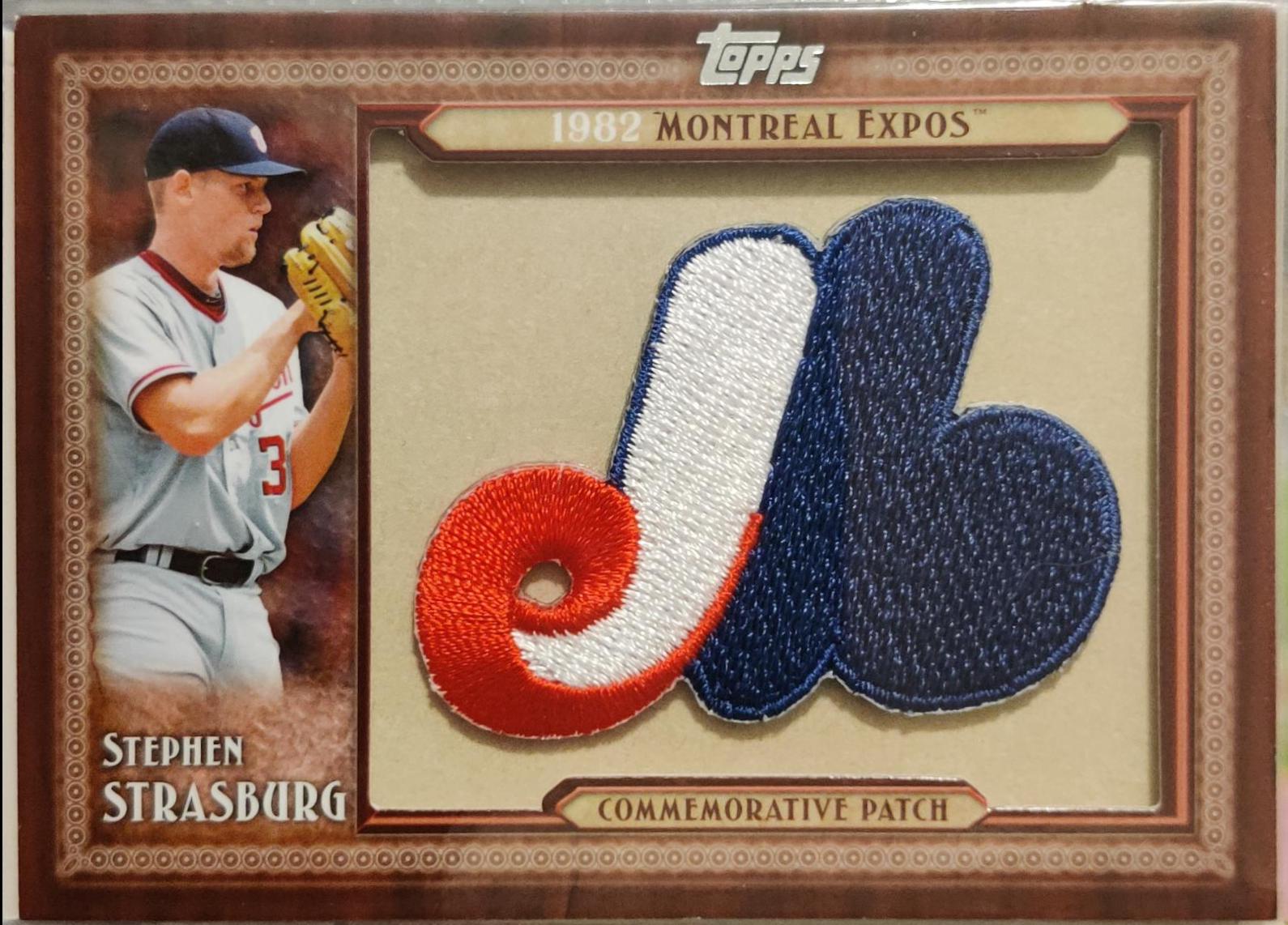 Stephen Strasburg #TLMP-SS Baseball Cards 2011 Topps Throwback Manufactured Patch
