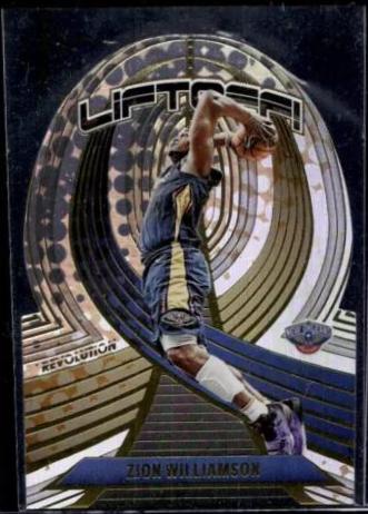 Zion Williamson #5 Basketball Cards 2022 Panini Revolution Liftoff