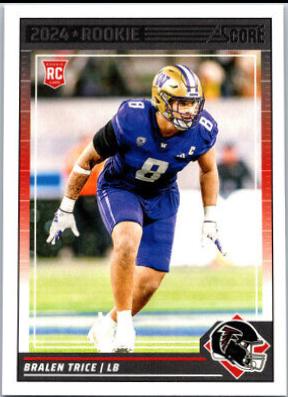 Bralen Trice #338 Football Cards 2024 Panini Score