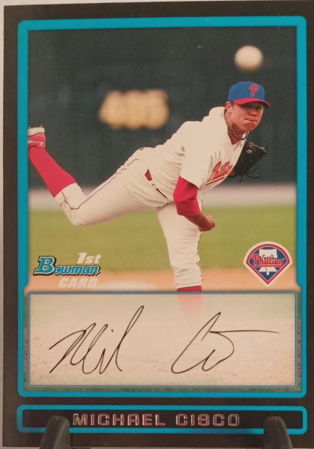 Michael Cisco #BP90 Baseball Cards 2009 Bowman Prospects Autographs