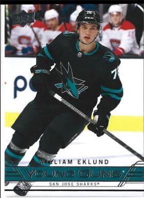 William Eklund #T-77 Hockey Cards 2021 Upper Deck 2006-07 Retro