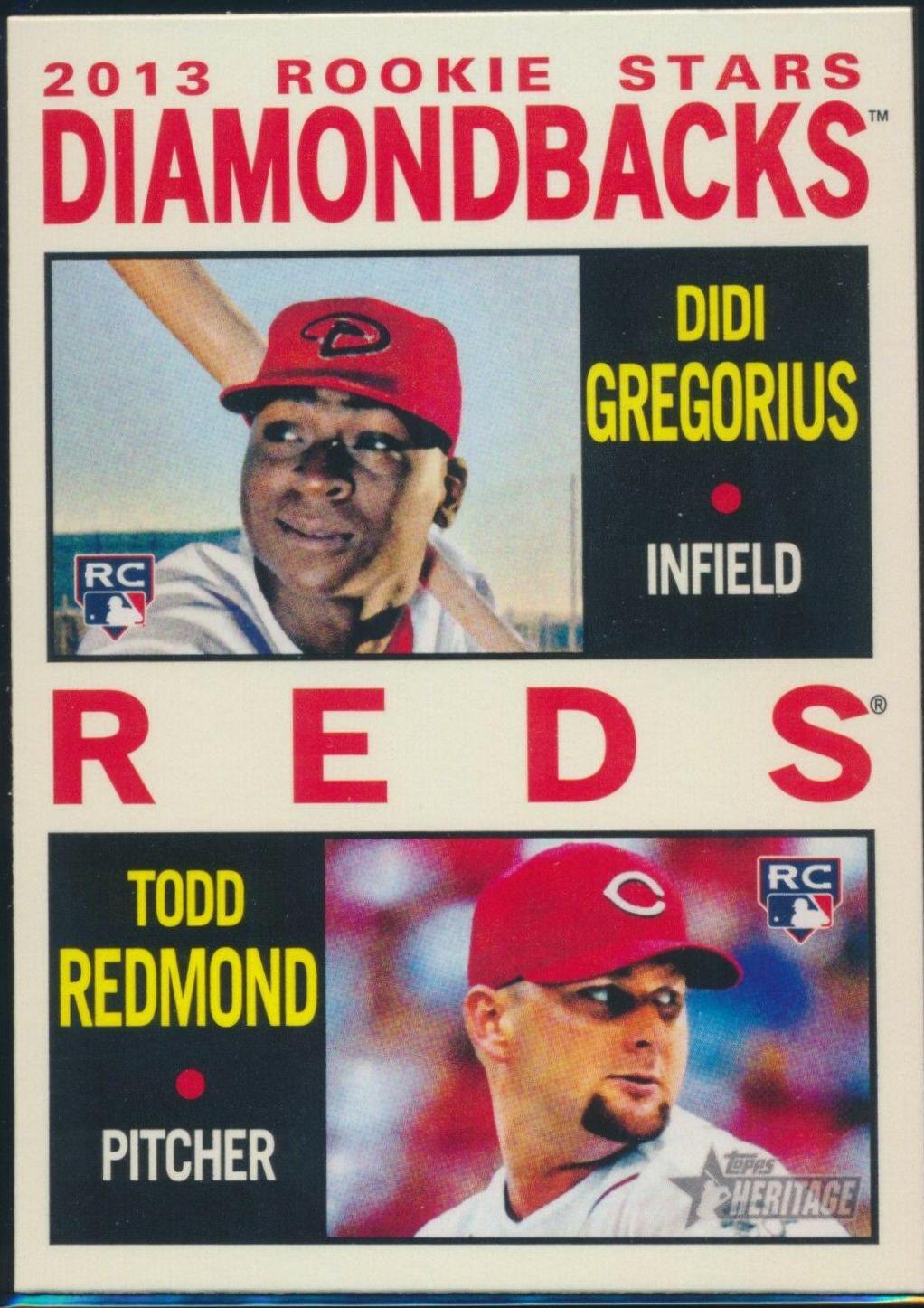 Didi Gregorius, Todd Redmond #33 Baseball Cards 2013 Topps Heritage