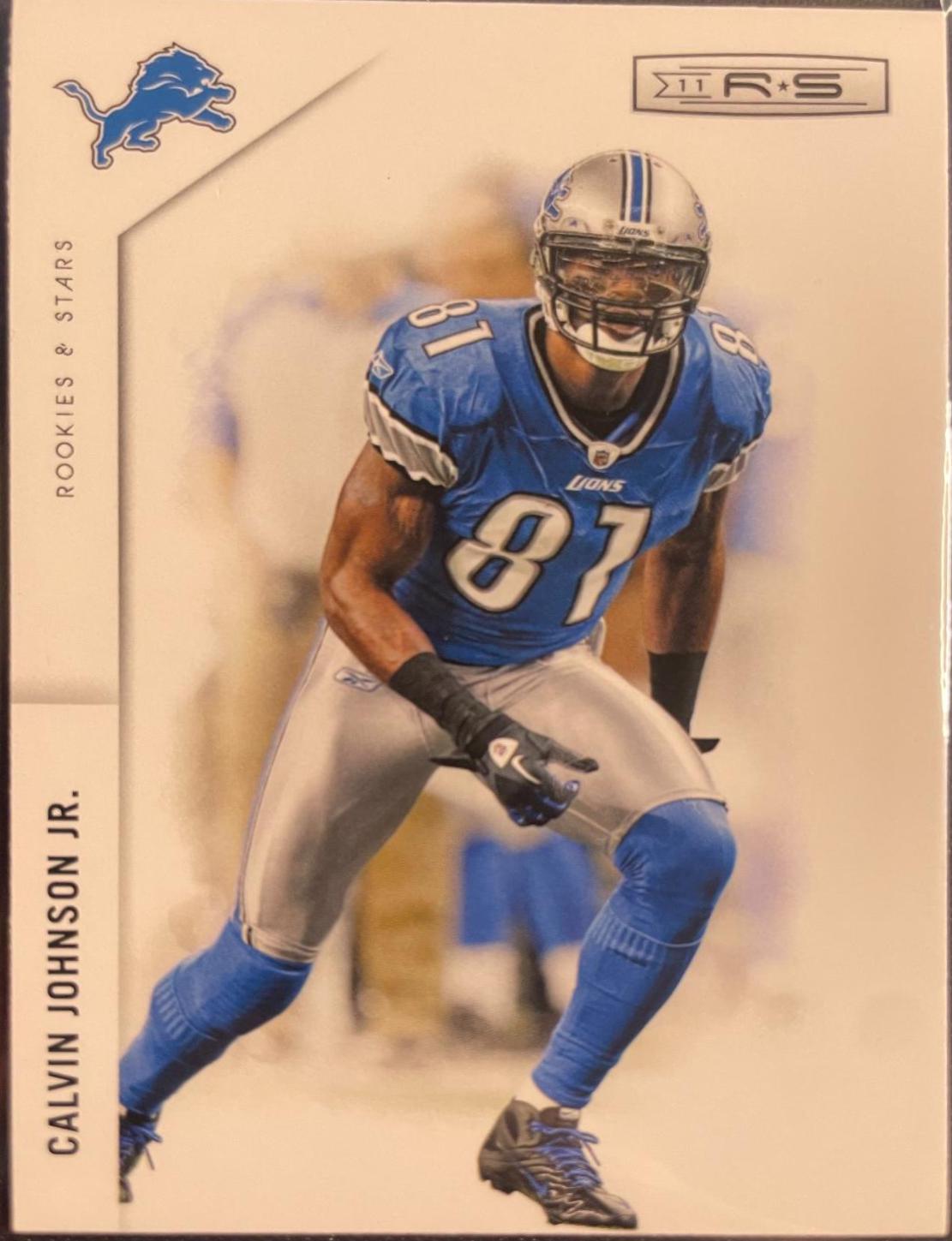 Calvin Johnson Jr #49 Football Cards 2011 Panini Rookies & Stars