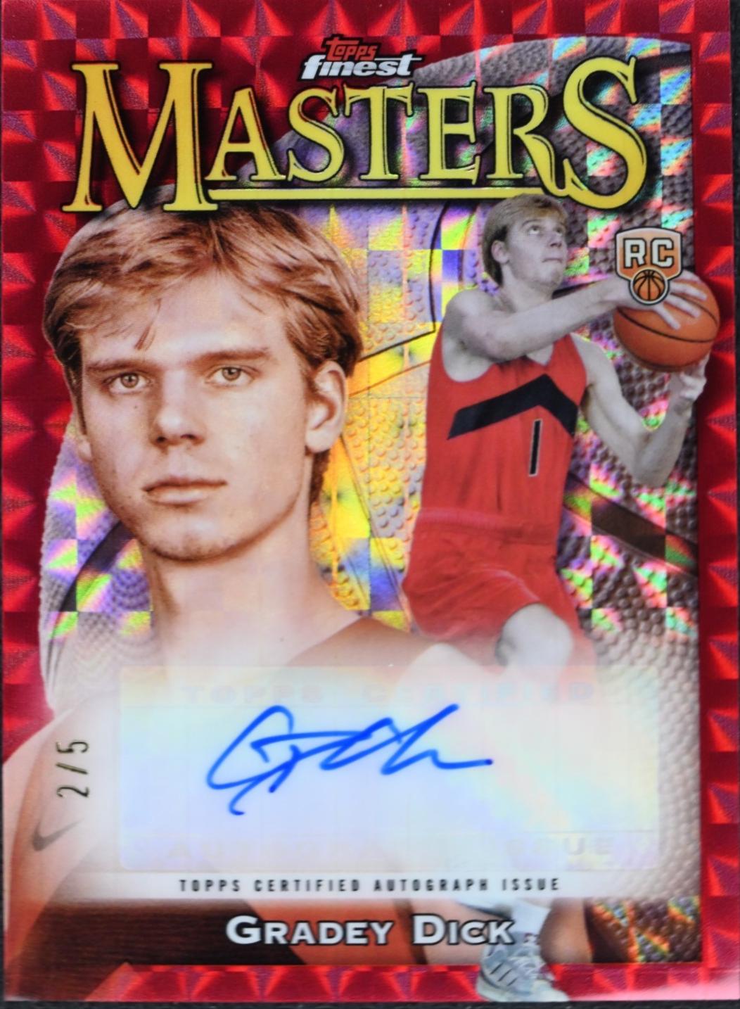 Gradey Dick [Red Geometric Refractor] #MA-GD
