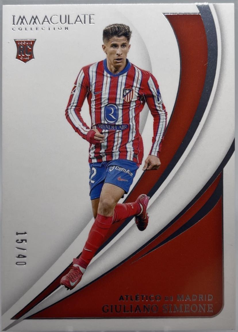 Giuliano Simeone #10 2024 Panini Immaculate Soccer