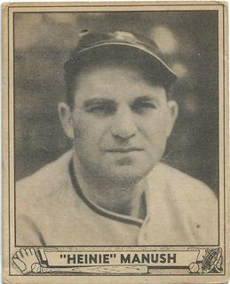 Heinie Manush