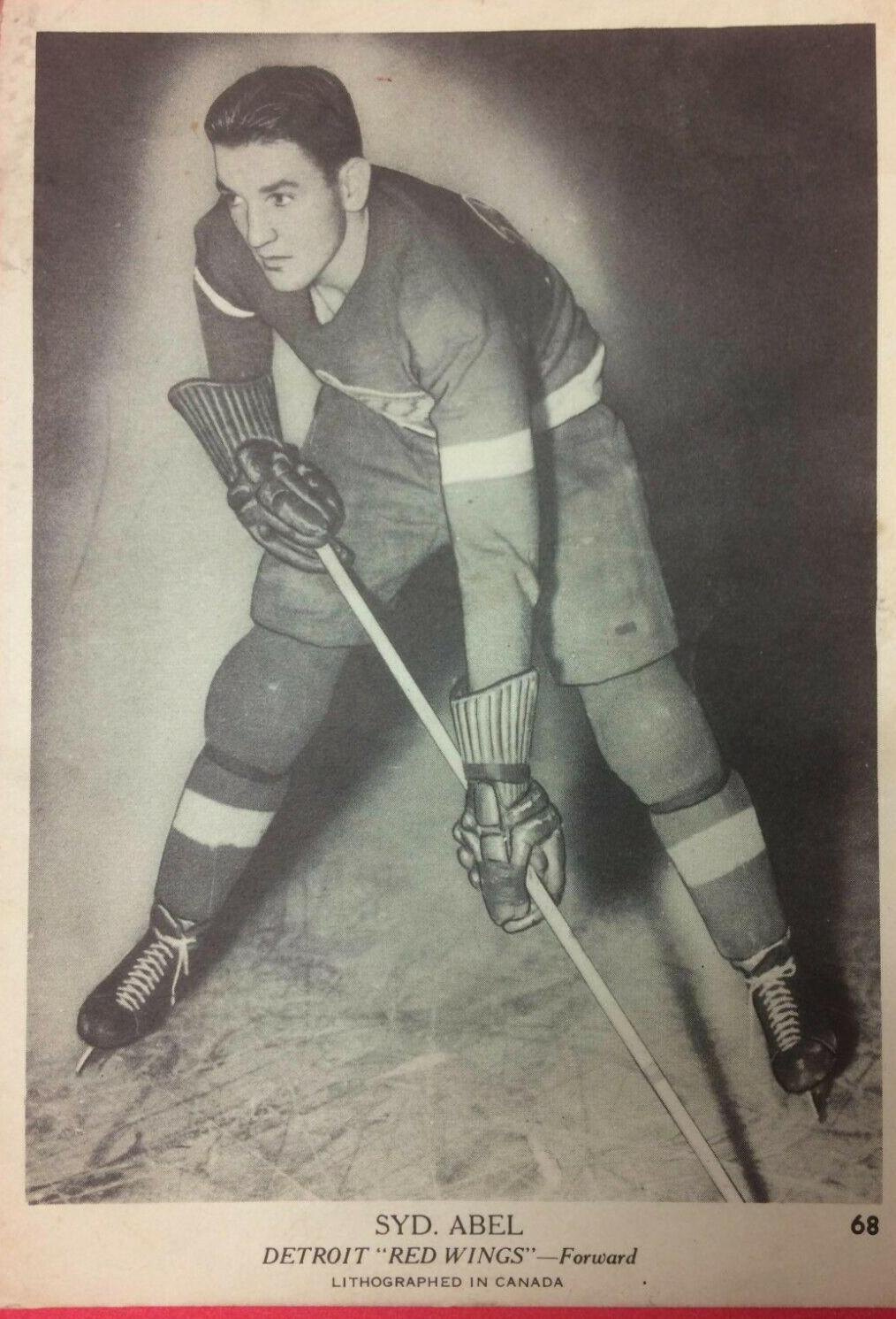 Syd Abel #68 Hockey Cards 1939 O-Pee-Chee V301-1