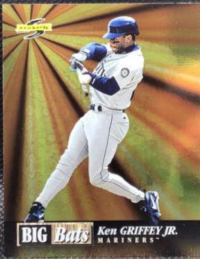 Ken Griffey Jr #2 Baseball Cards 1996 Score Big Bats