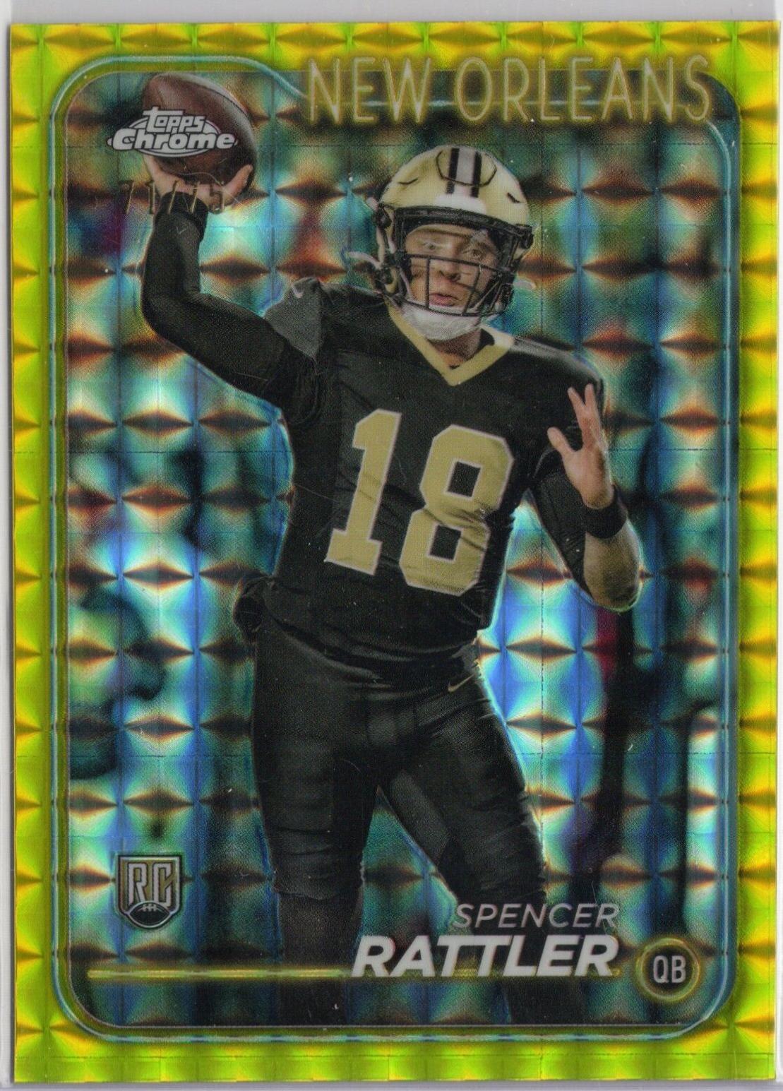 Spencer Rattler [Yellow Refractor] #213