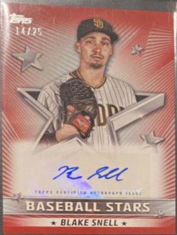 Blake Snell [Red] #BSA-BSN