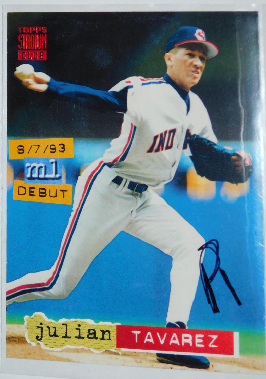Julian Tavarez #128 Baseball Cards 1994 Stadium Club