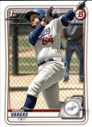 Miguel Vargas #BP-131 2020 Bowman Paper Prospects Baseball