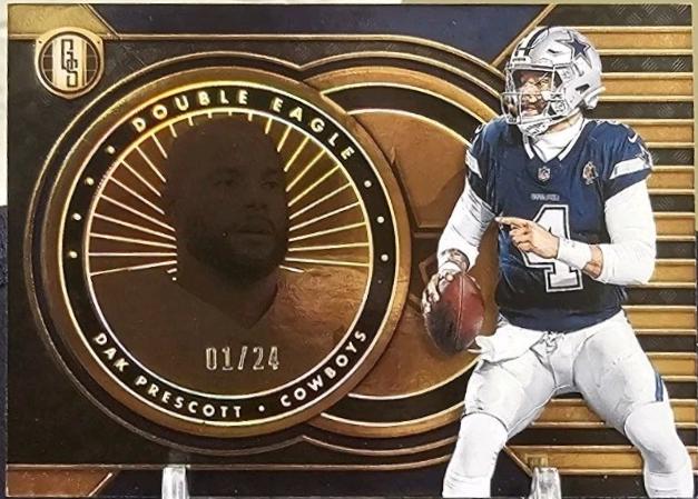 Dak Prescott #1 Football Cards 2024 Panini Gold Standard Double Eagle