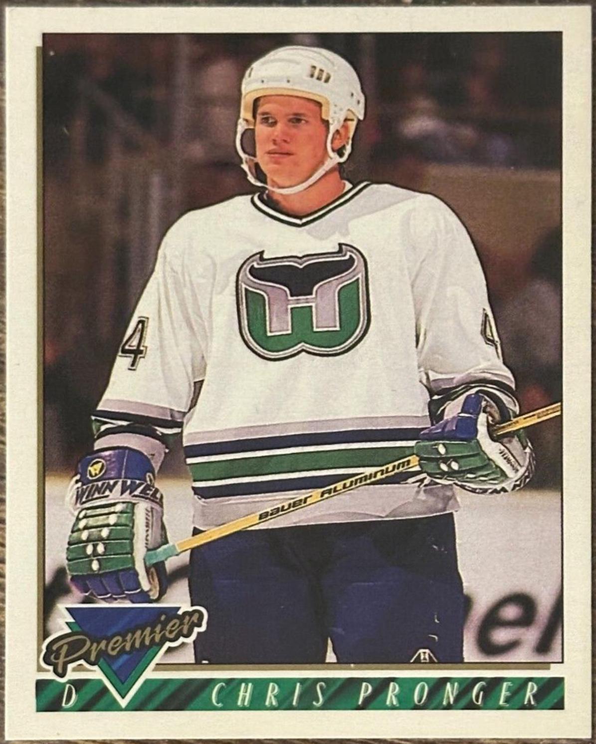 Chris Pronger #485 Hockey Cards 1993 O-Pee-Chee Premier