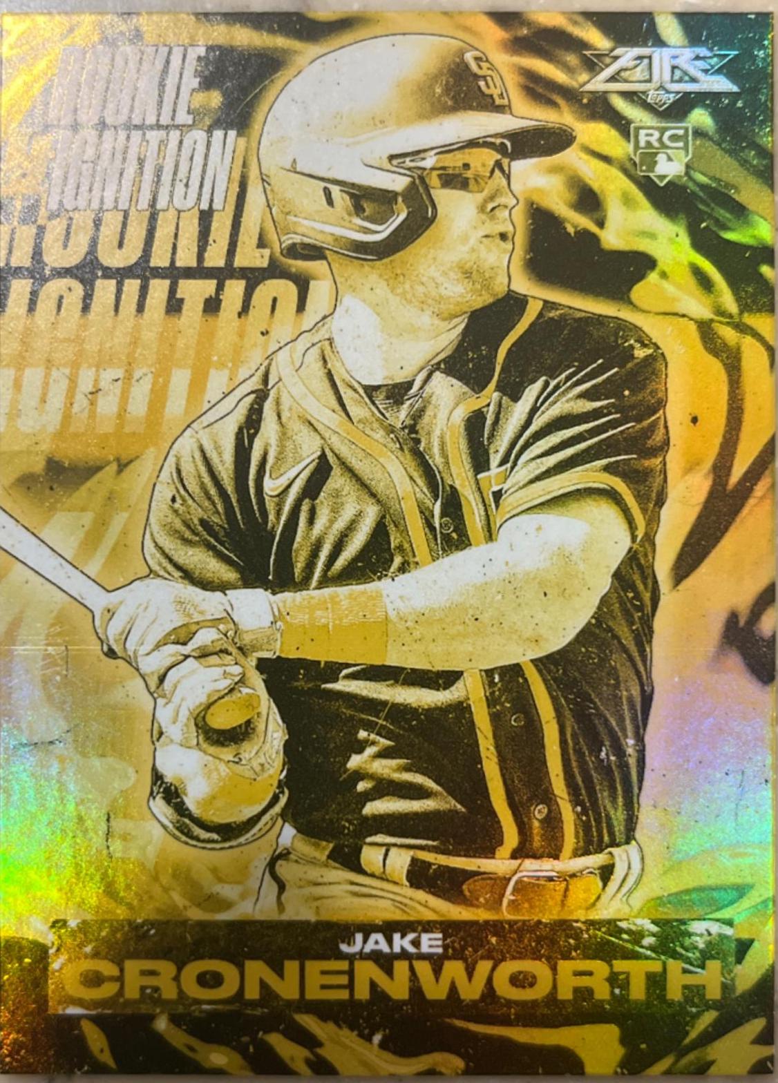 Jake Cronenworth #RI-24 Baseball Cards 2021 Topps Fire Rookie Ignition
