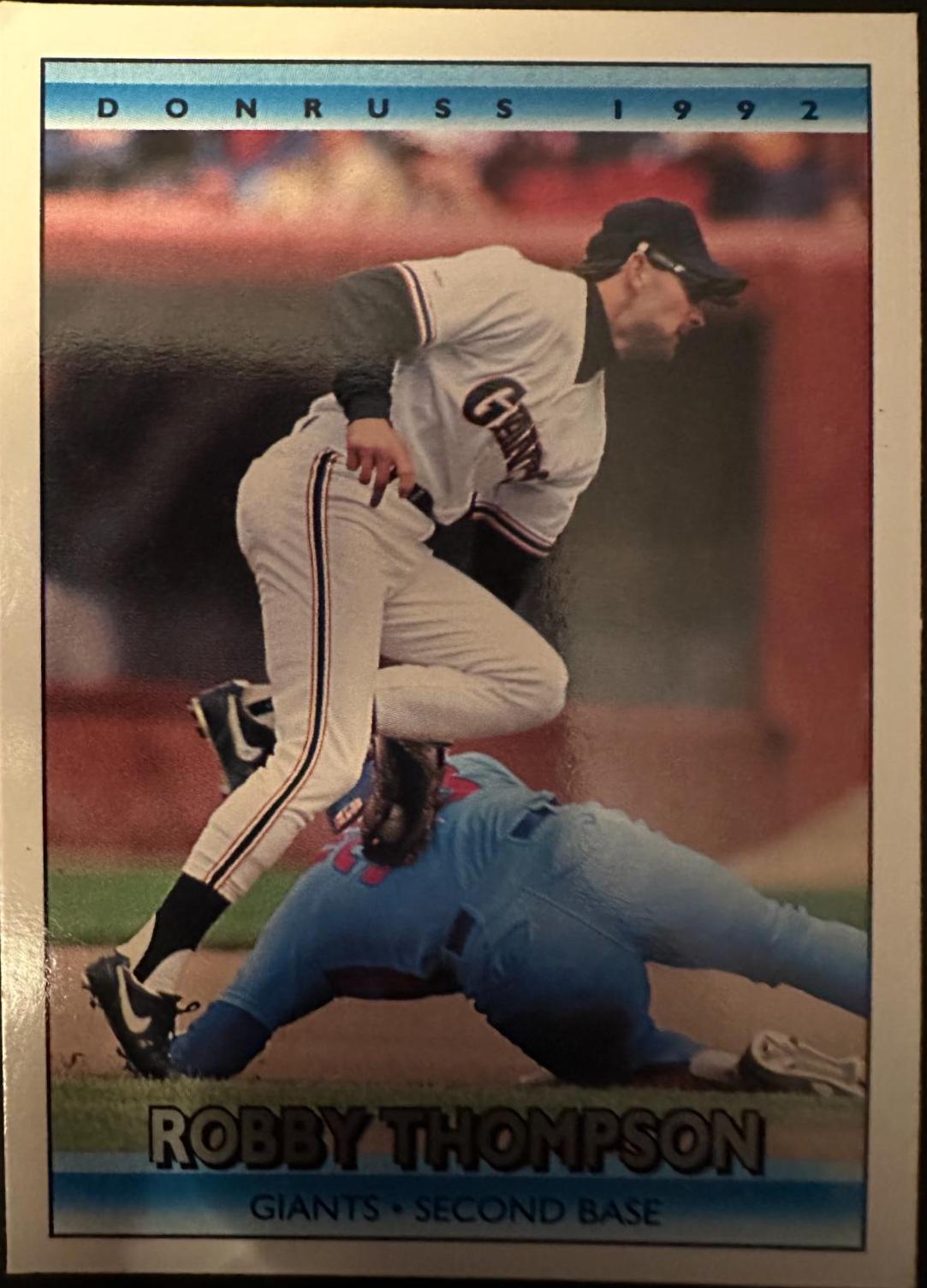 Robby Thompson #52 Baseball Cards 1992 Donruss