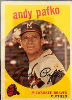 Andy Pafko #27 Baseball Cards 1959 Venezuela Topps