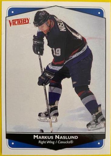 Markus Naslund #296 Hockey Cards 1999 Upper Deck Victory