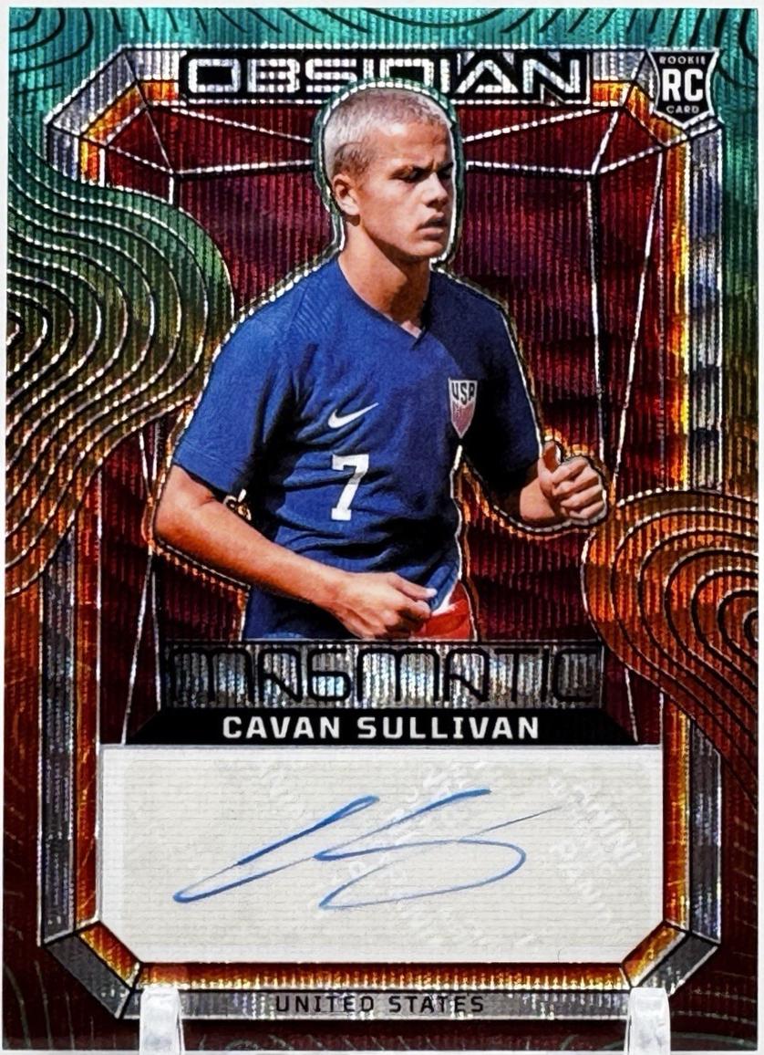 Cavan Sullivan [Electric Etch Taiga] #30 Prices | 2024 Panini Obsidian ...