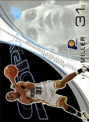 Reggie Miller #28 Basketball Cards 2002 Spx