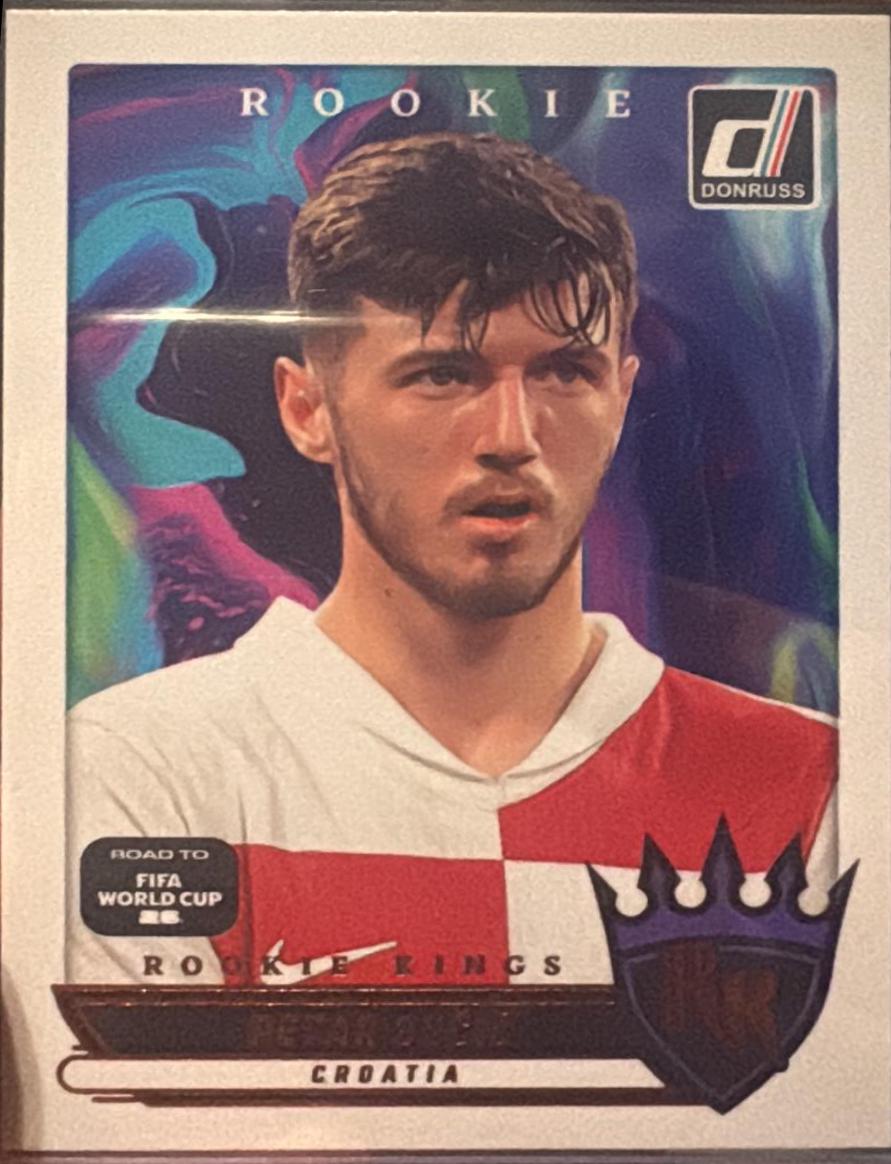 Petar Sucic #2 2025 Panini Donruss Road To FIFA Rookie Kings