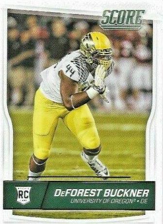 DeForest Buckner #398 Football Cards 2016 Panini Score