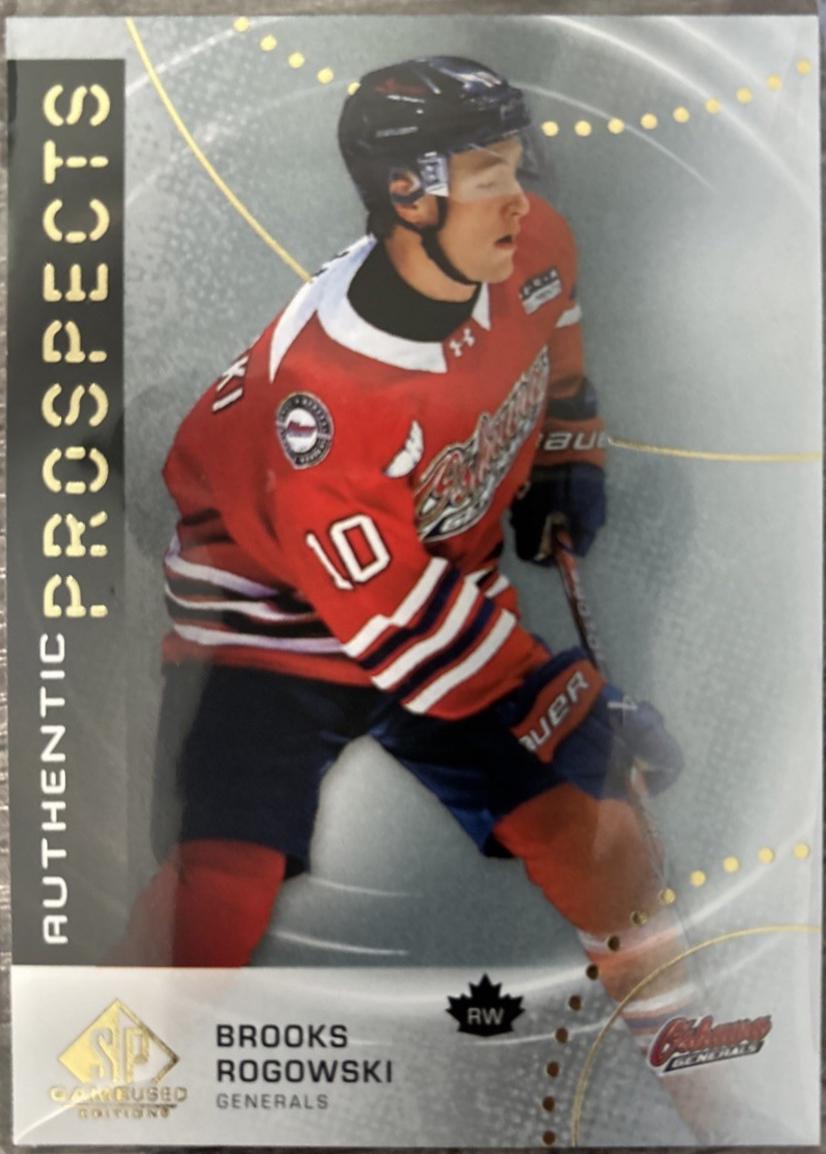 Brooks Rogowski #54 2025 Sp Game Used Chl Hockey