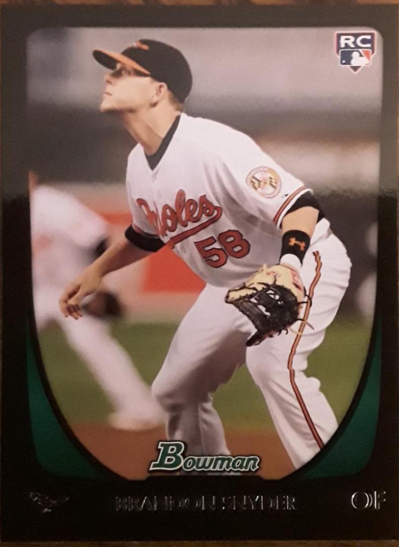 Brandon Snyder #214 Baseball Cards 2011 Bowman