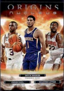 Deandre Ayton, Devin Booker, Chris Paul
