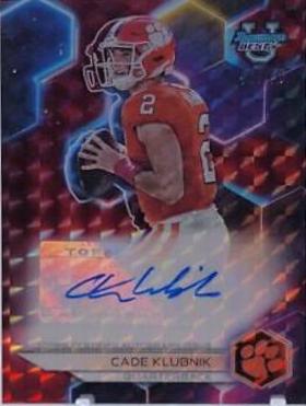 Cade Klubnik [Red Geometric] #BOA-CK