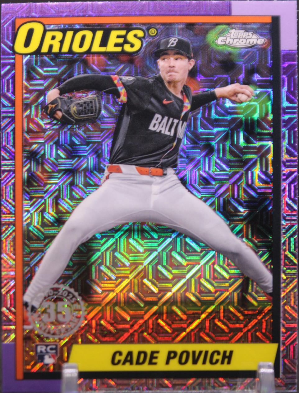 Cade Povich #T90C-69 Baseball Cards 2025 Topps 1990 Chrome