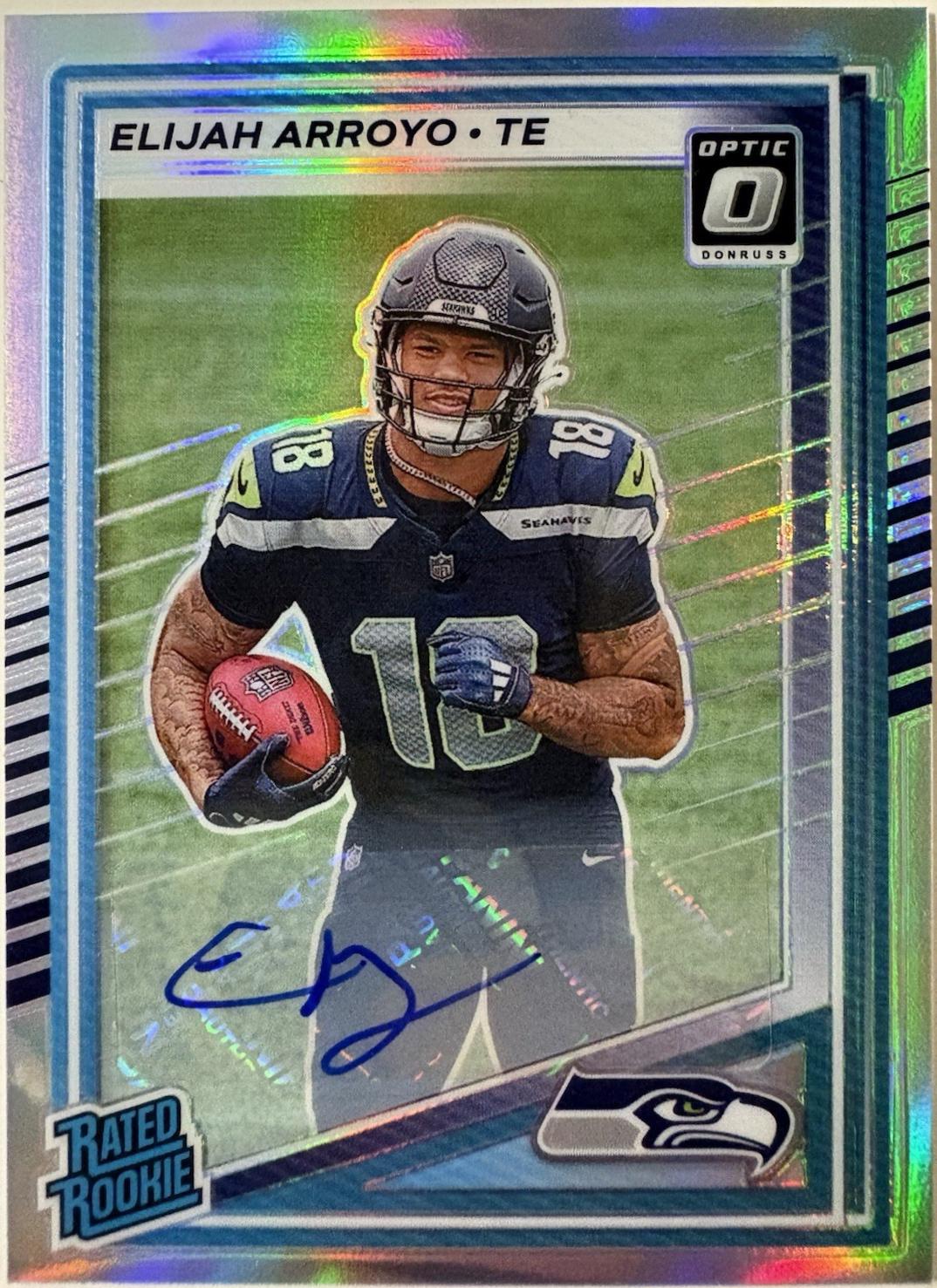 Elijah Arroyo [Optic Preview Autograph] #317 Prices | 2025 Panini ...