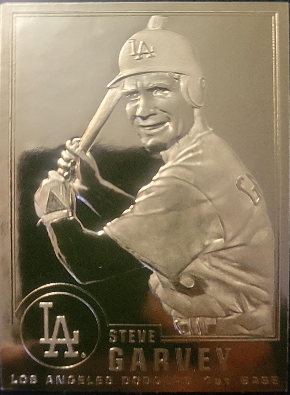 Steve Garvey #37 1996 Danbury Mint 22kt Gold Baseball
