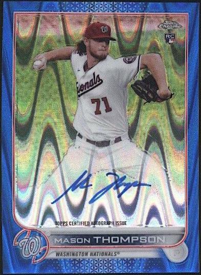 Mason Thompson [Blue RayWave Refractor] #RA-MT