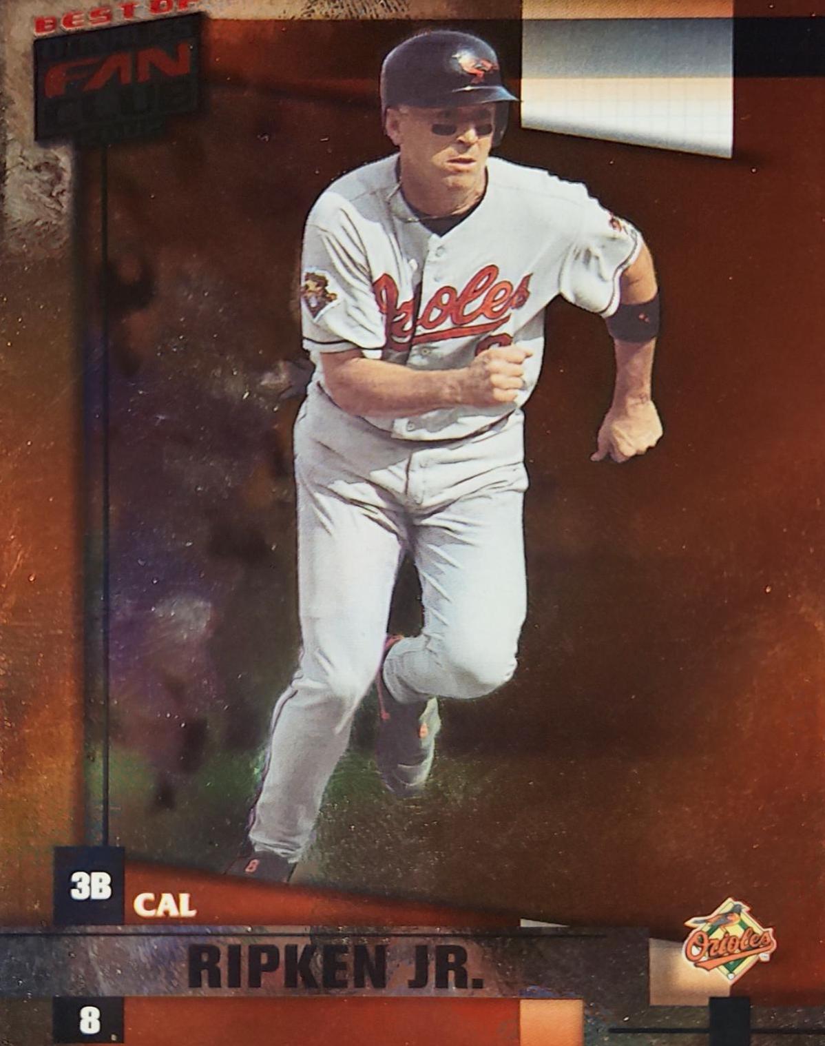 Cal Ripken Jr #8 Baseball Cards 2002 Donruss Best of Fan Club