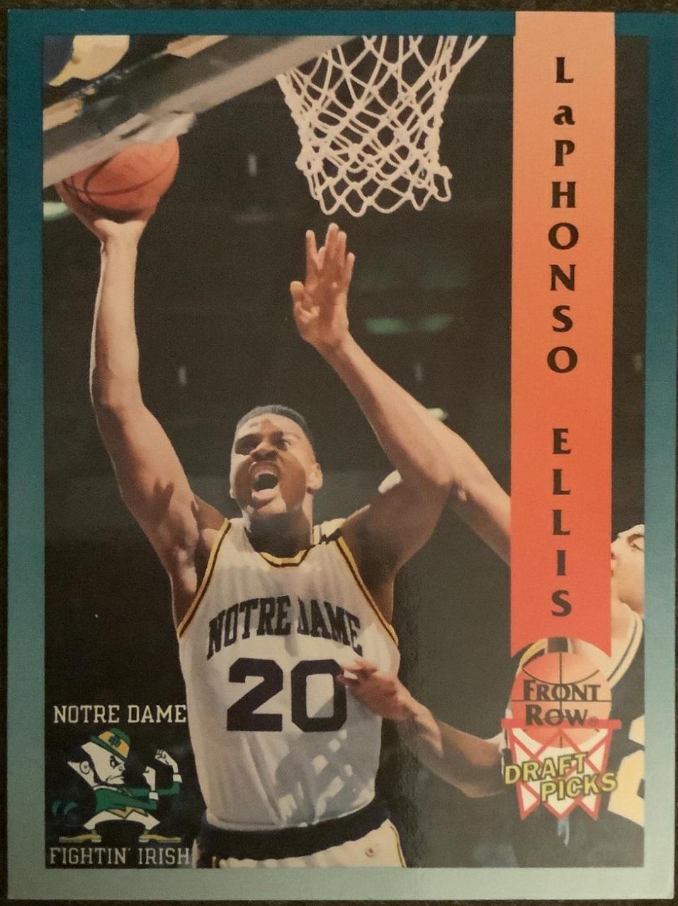 LaPhonso Ellis #97 Basketball Cards 1992 Front Row Draft Picks
