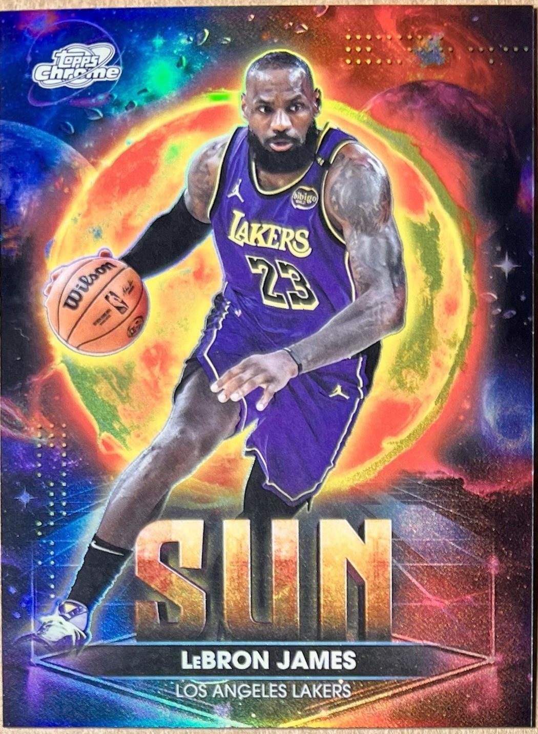 LeBron James [Sun] #PPS-2 Prices | 2025 Topps Cosmic Chrome