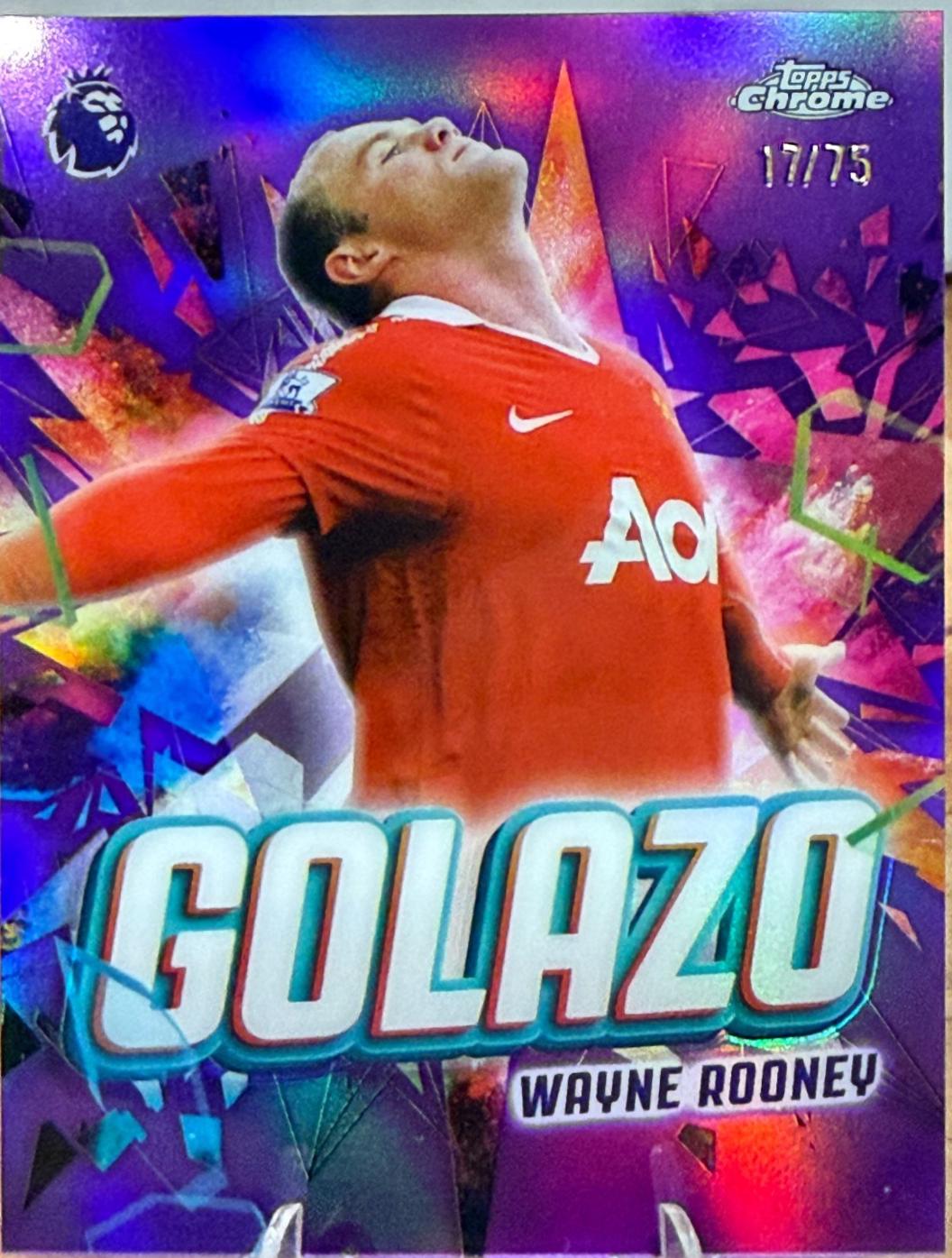 Wayne Rooney [Purple] #GZ-11