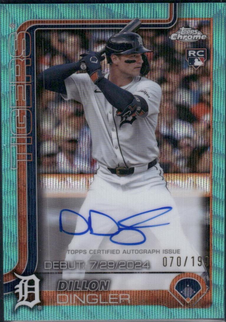Dillon Dingler [Aqua Wave Refractor] #CRDA-DD