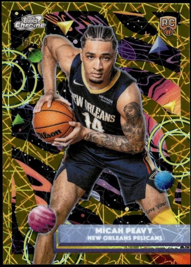 Micah Peavy [Gold Interstellar Refractor] #127