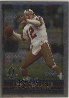 Trent Dilfer #10 Football Cards 1996 Topps Chrome