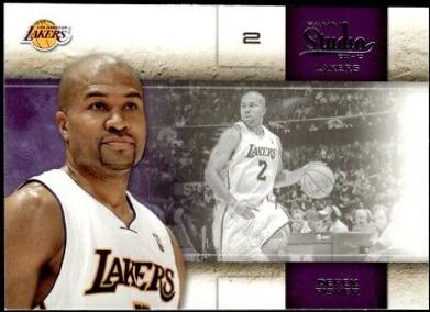 Derek Fisher #2 Basketball Cards 2009 Panini Studio