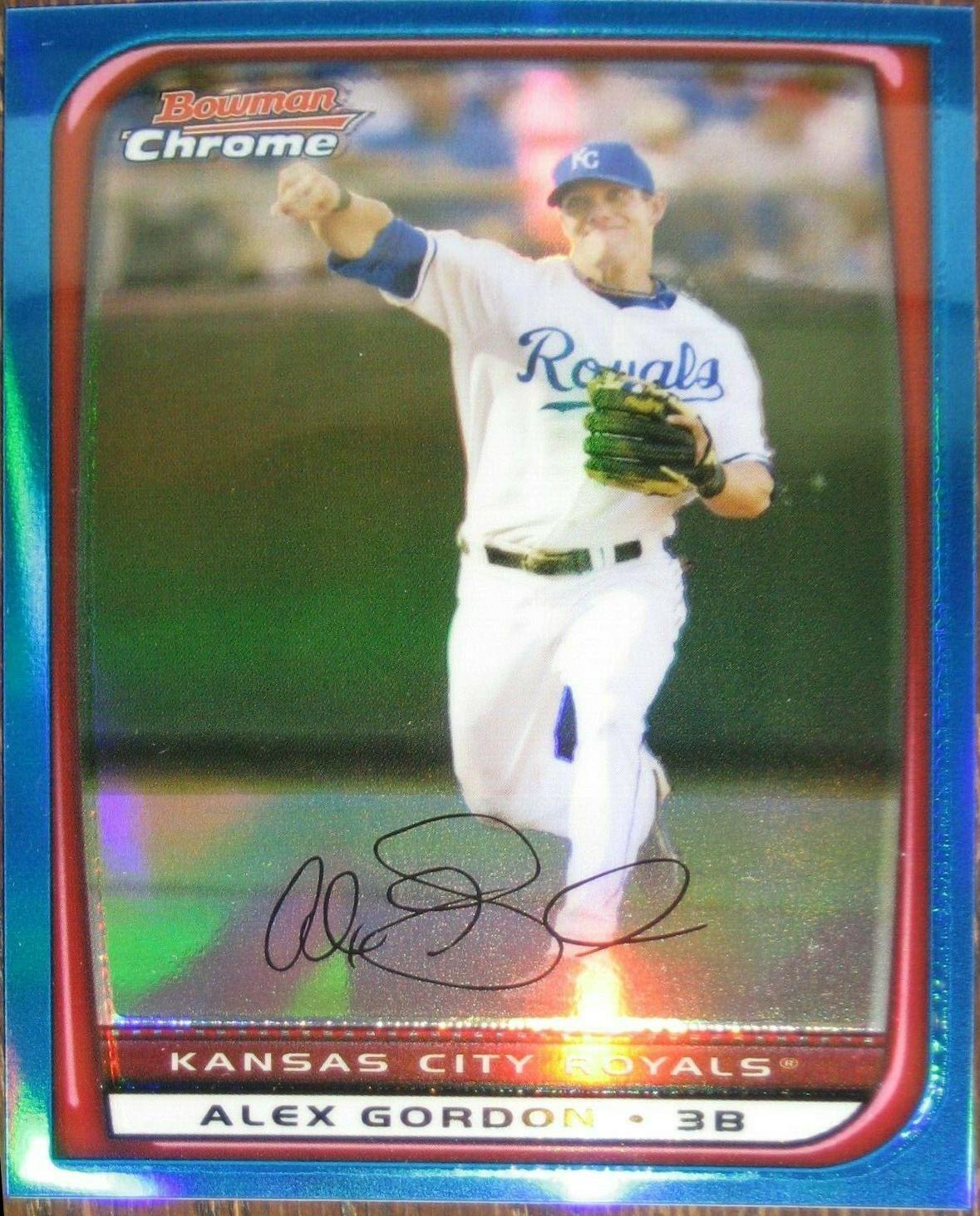 Alex Gordon [Blue Refractor] #70