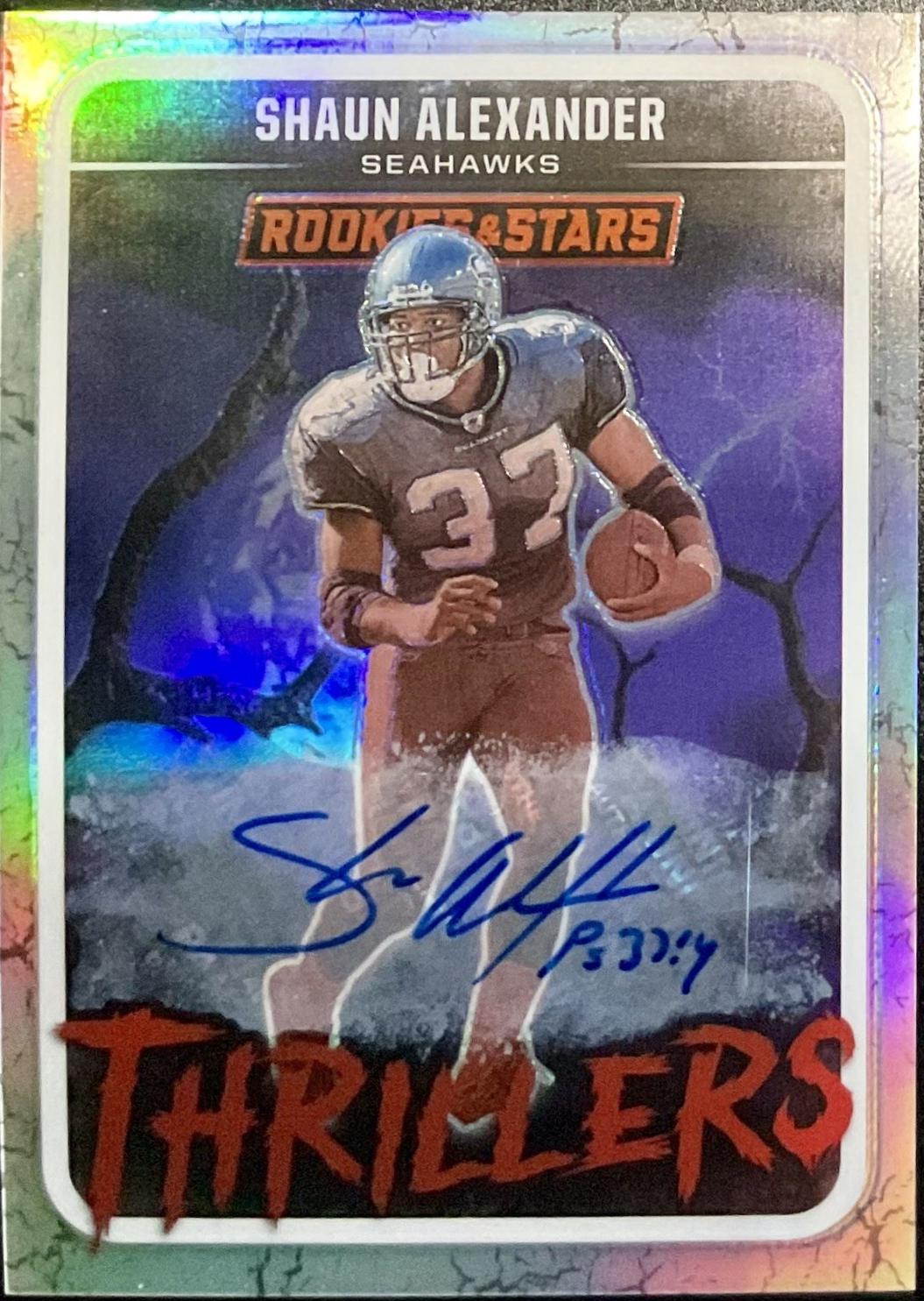 Shaun Alexander #7 Prices | 2025 Panini Rookies & Stars Thrillers