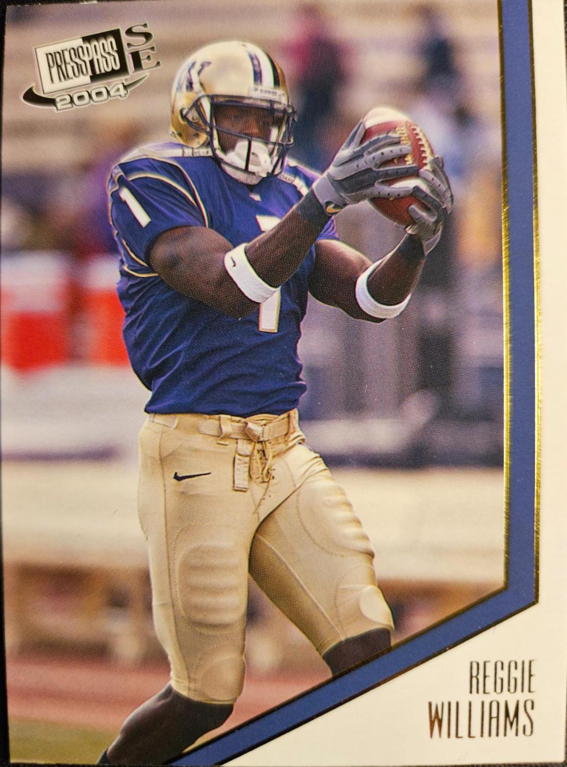 Reggie Williams #35 2004 Press Pass Se Football
