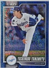 Yoshinobu Yamamoto [Blue Holo] #90 Prices | 2026 Topps | Baseball